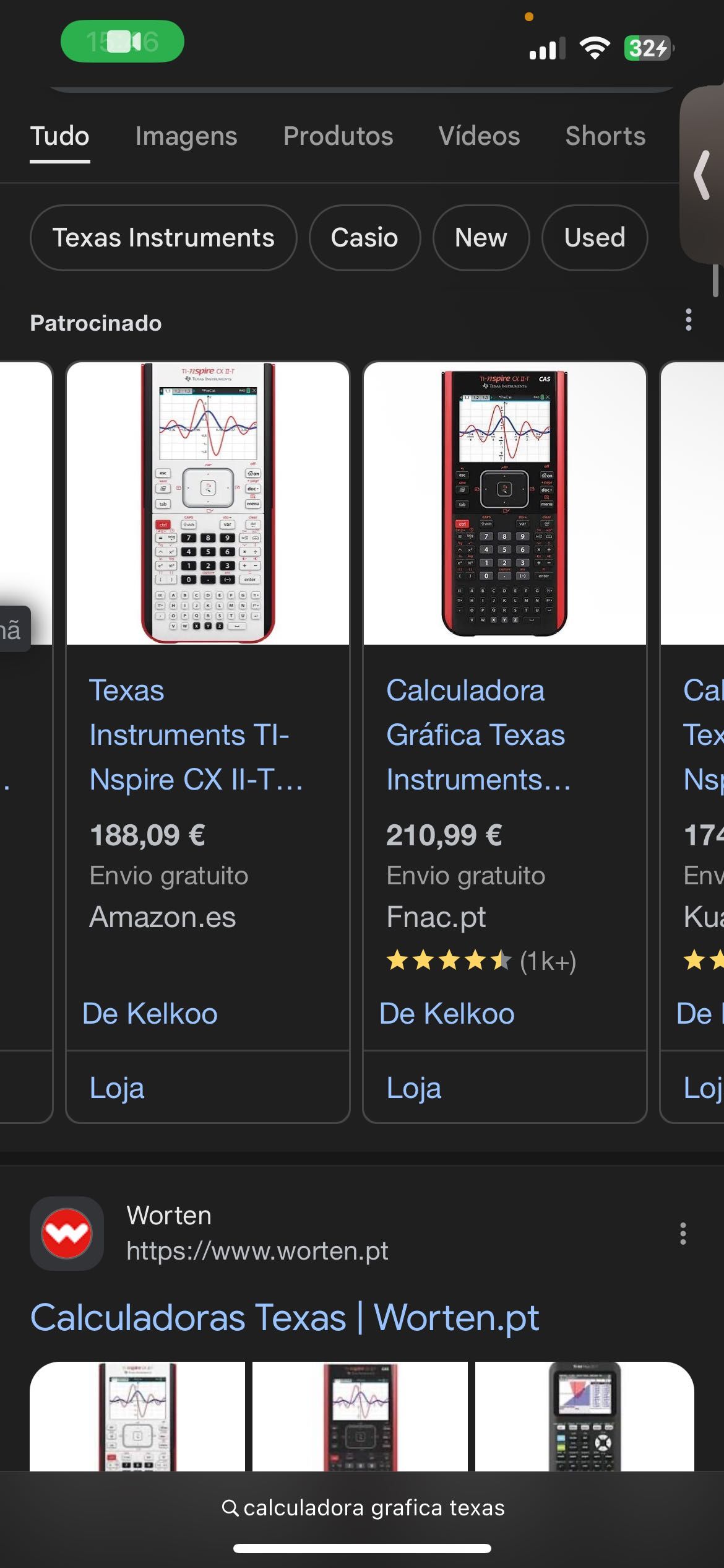 Calculadora Gráfica Texas