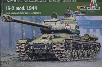 Model do sklejania Italeri 15764 1:56 Czołg IS-2