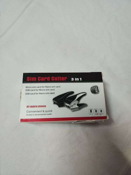 Cortador SIM 3‑in‑1 — Nano / Micro / Standard