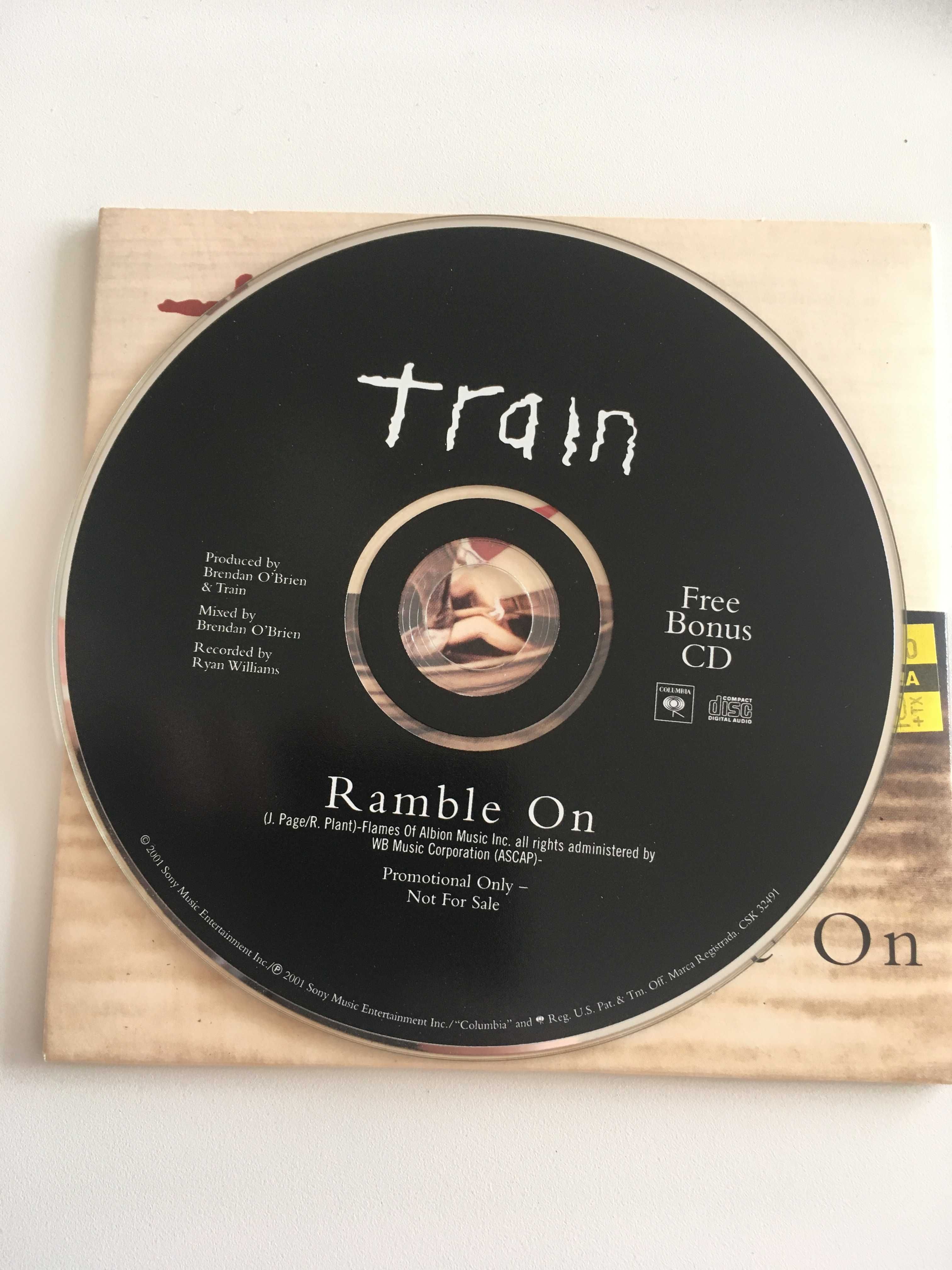 TRAIN - Ramble on - promo cd - 1 song