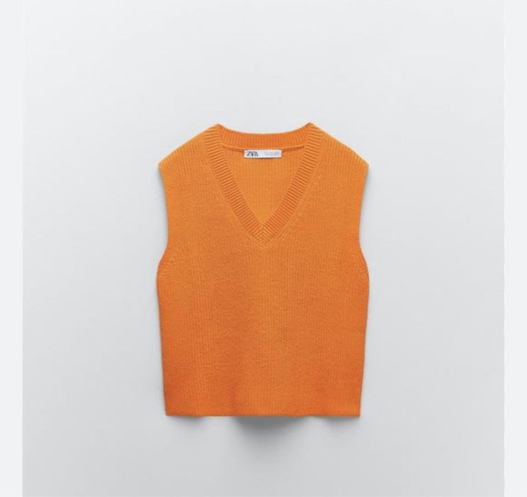 Желет Zara вязаный