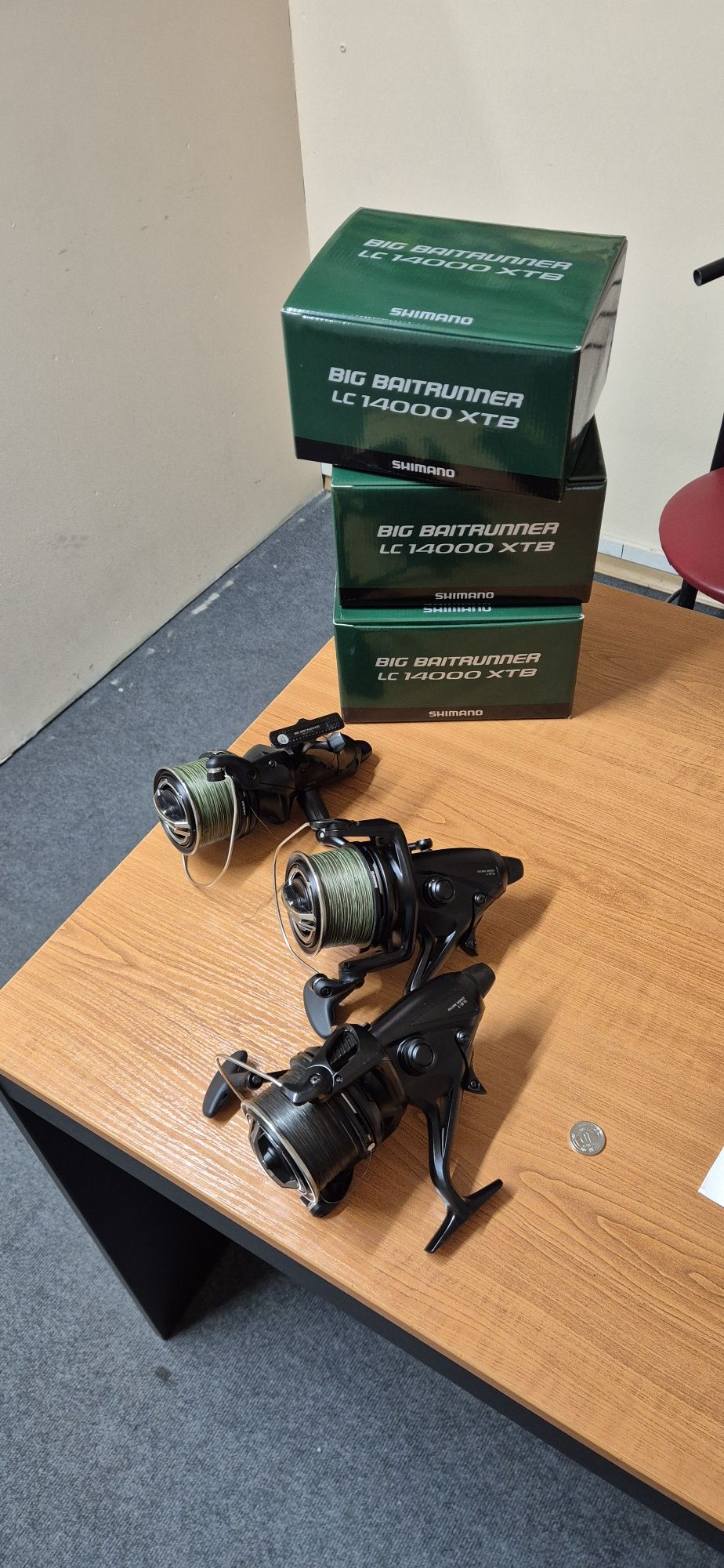Котушка Shimano Big Baitrunner XT-B 14000 LC, 4+1, 4.6:1