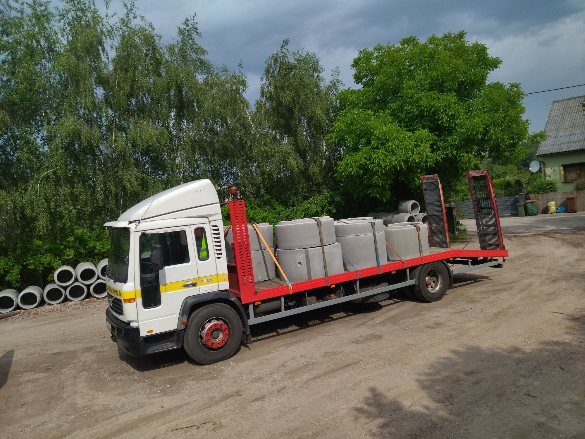 Transport do 10 ton, Przewóz maszyn rolniczych i budowlanych,laweta