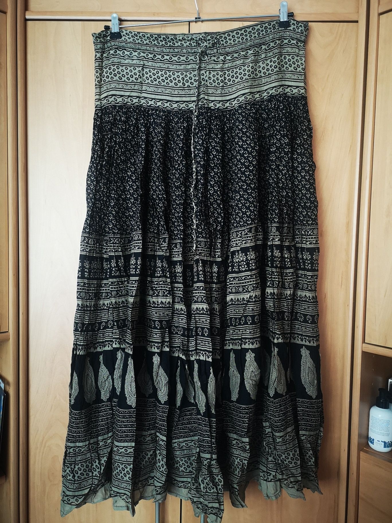 Maxi dress spódnica długa hippie r. L wiskoza