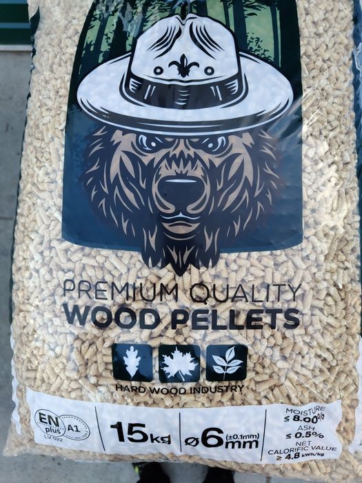 Pellet Drzewny Iglasto-liściasty Bio Wood A1  En Plus.