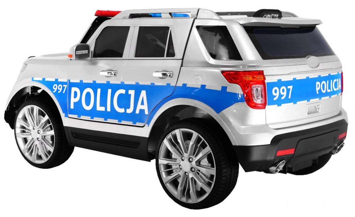 MEGAFON SYRENA  Samochód AUTO  na akumulator SUV Polska Policja