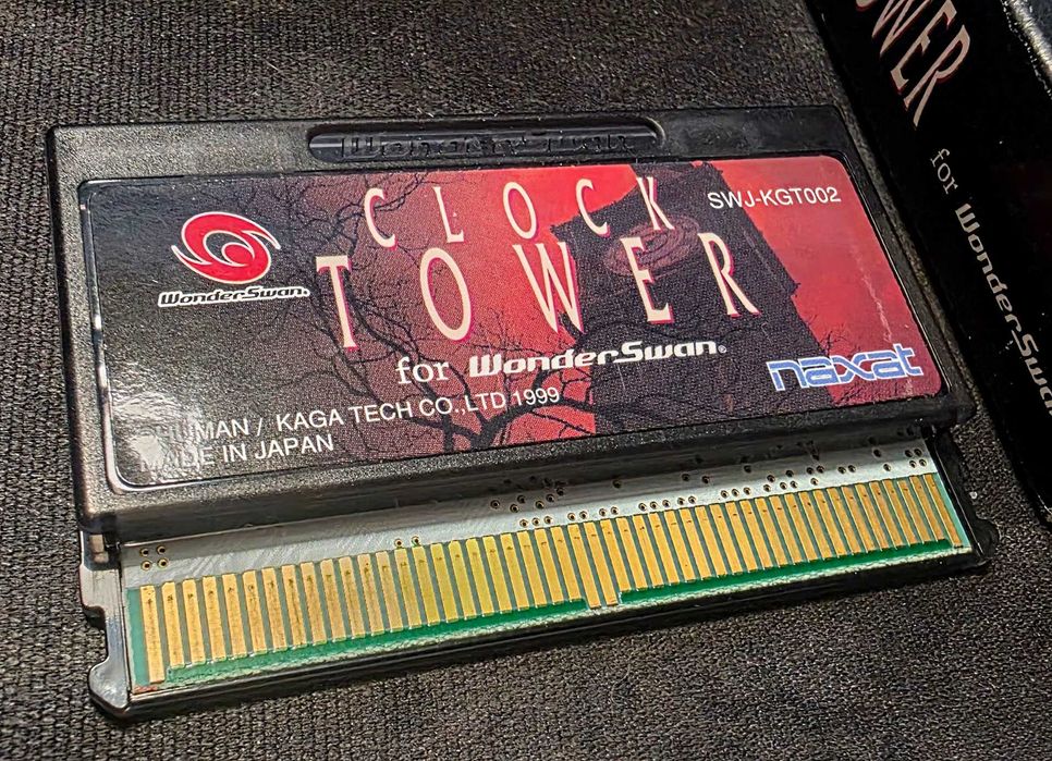 UNIKAT! Kompletny Clock Tower na konsolę Wonderswan