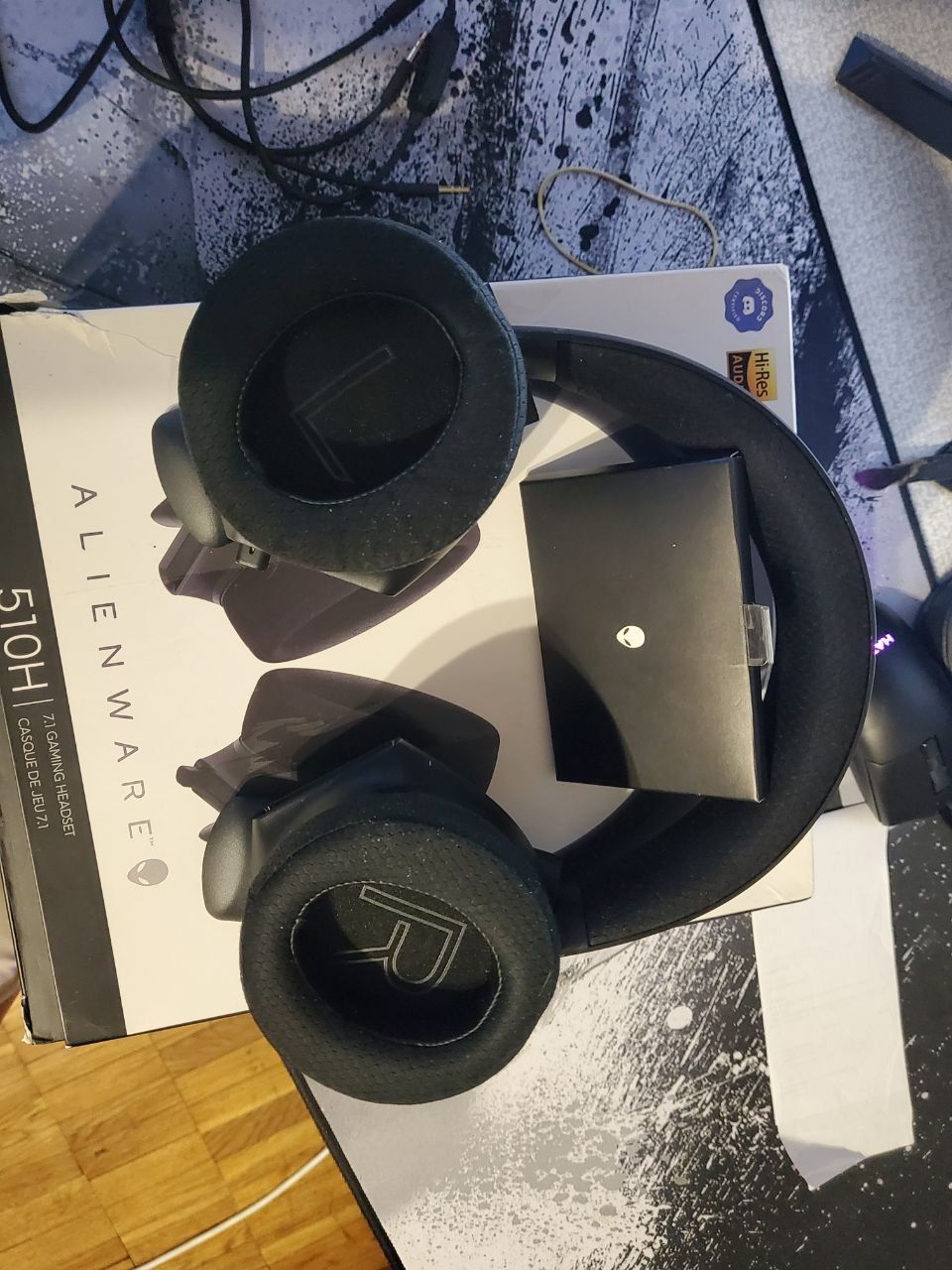 Продам игровую гарнитуру Alienware 510H 7.1 gaming headset