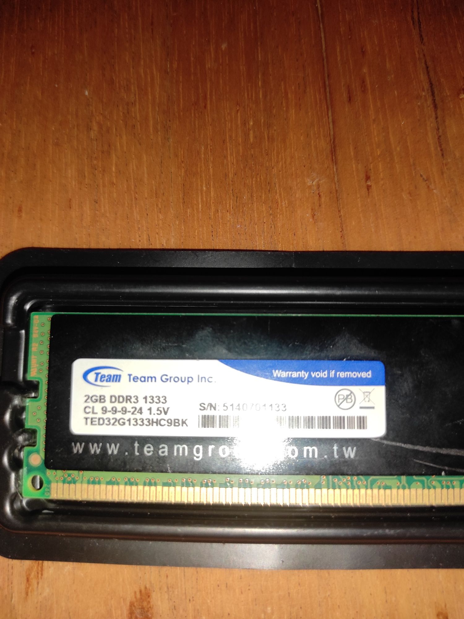 Игровая оперативная память Team Elite DDR3 2Gb 1333MH Каменское