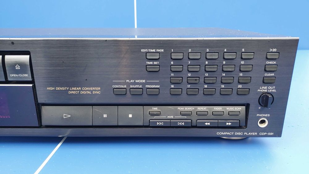 Odtwarzacz CD Sony CDP-591 stan wzorowy pilot
