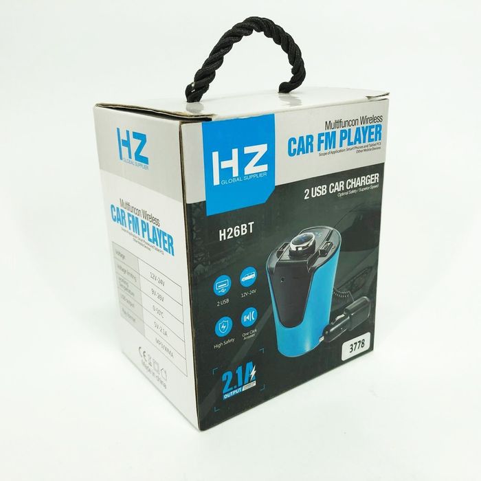 Автомобільний FM-трансмітер модулятор