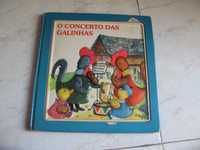 Livro infantil antigo “O Concerto das galinhas” da Maltese