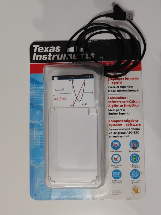 Calculadora Gráfica TI-Nspire CX II-T CAS – Texas Instruments