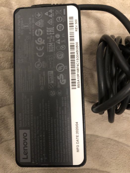 Zasilacz lenovo orginalny usb-c
