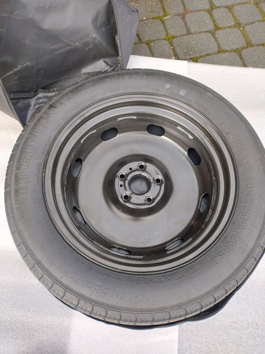 Koło dojazdowe VW-oryginalne, nieużywane+pokrowiec