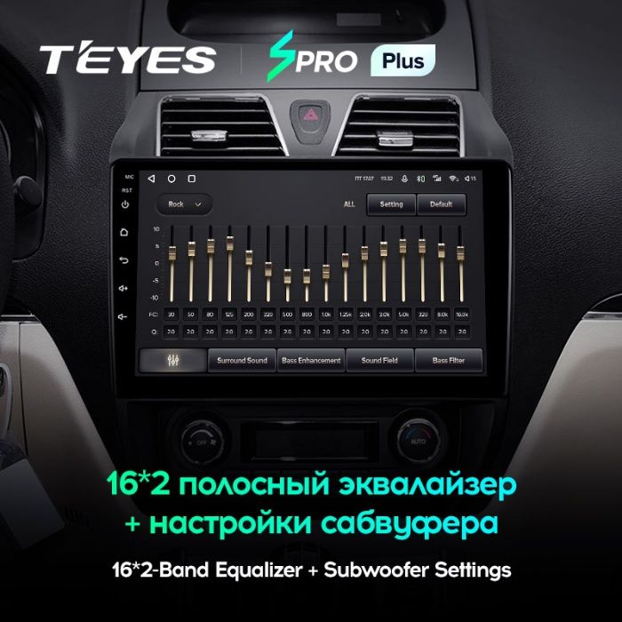 Штатная магнитола Teyes SPRO Plus GEELY EMGRAND 2009-2016 Android