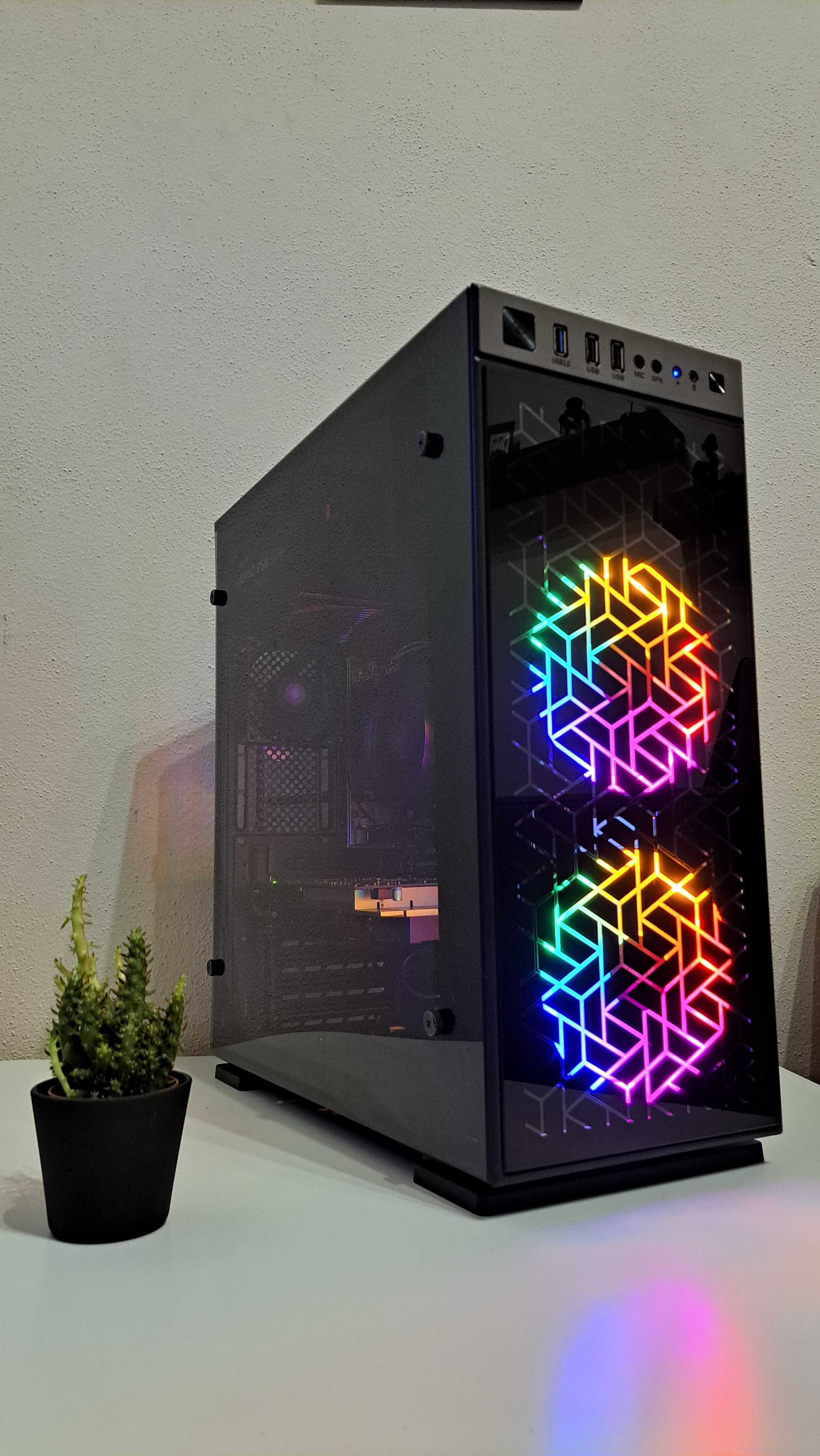 Torre Gaming Ryzen quadcore, 8gb ram, Ssd+Hdd, Gtx 750ti