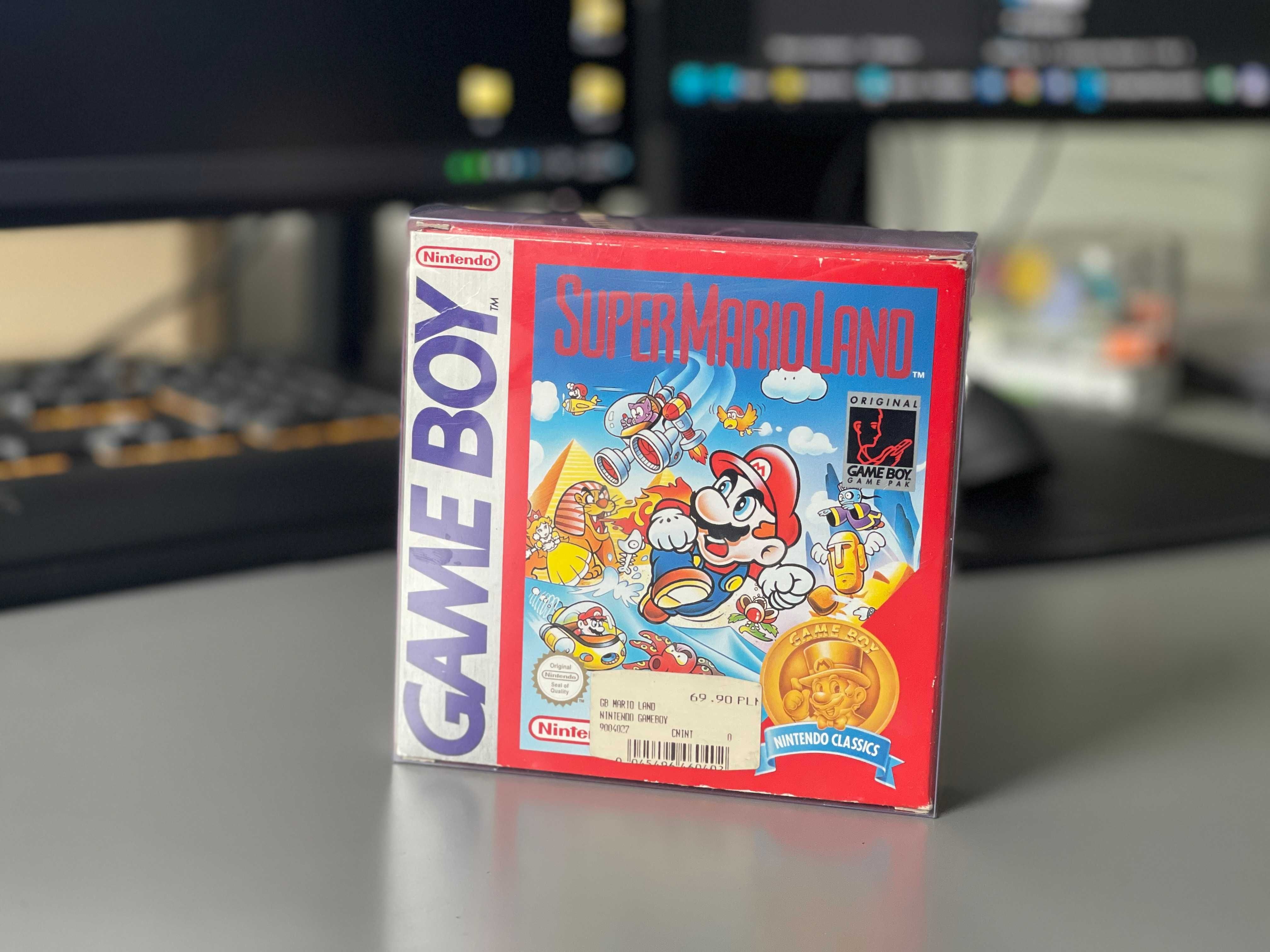 Super Mario Land Nintendo Gameboy Box Pudełko Komplet