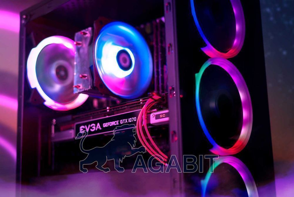 ФАНТАСТИКСv2! GTX1070+16ЯДЕР ігровий ПК комп'ютер игровой i7 ryzen