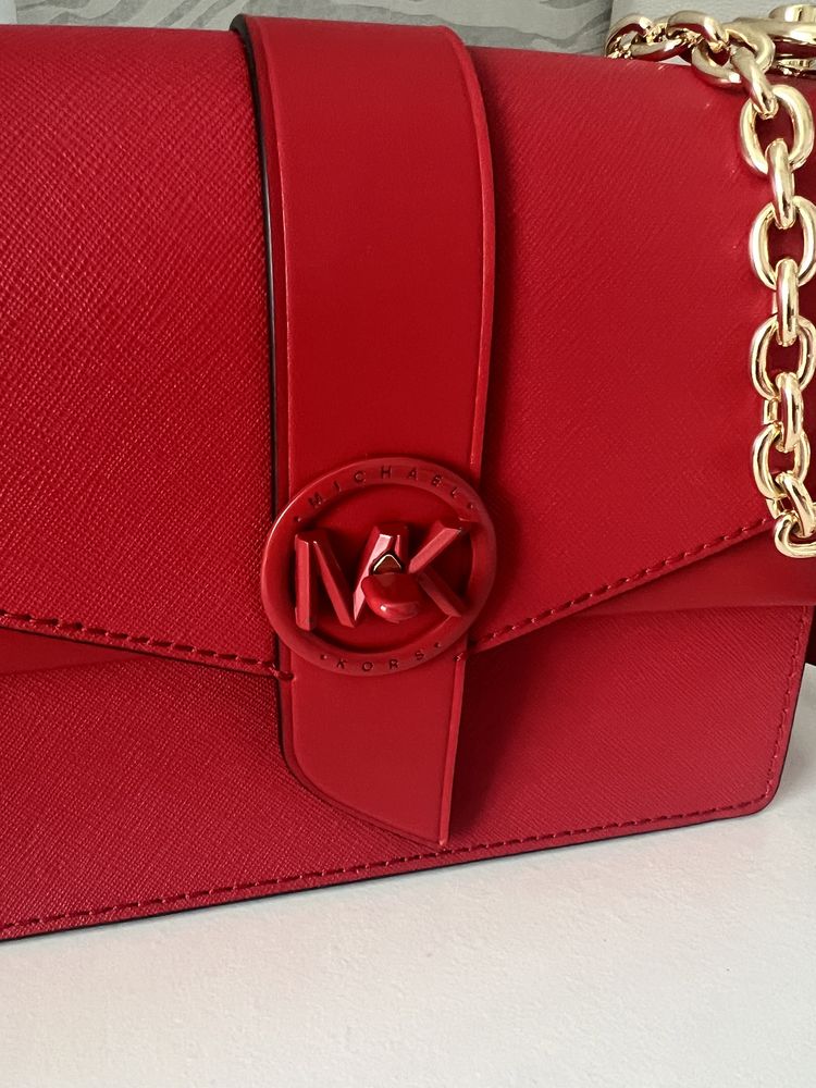 Mala vermelha Michael Kors Original.Nova