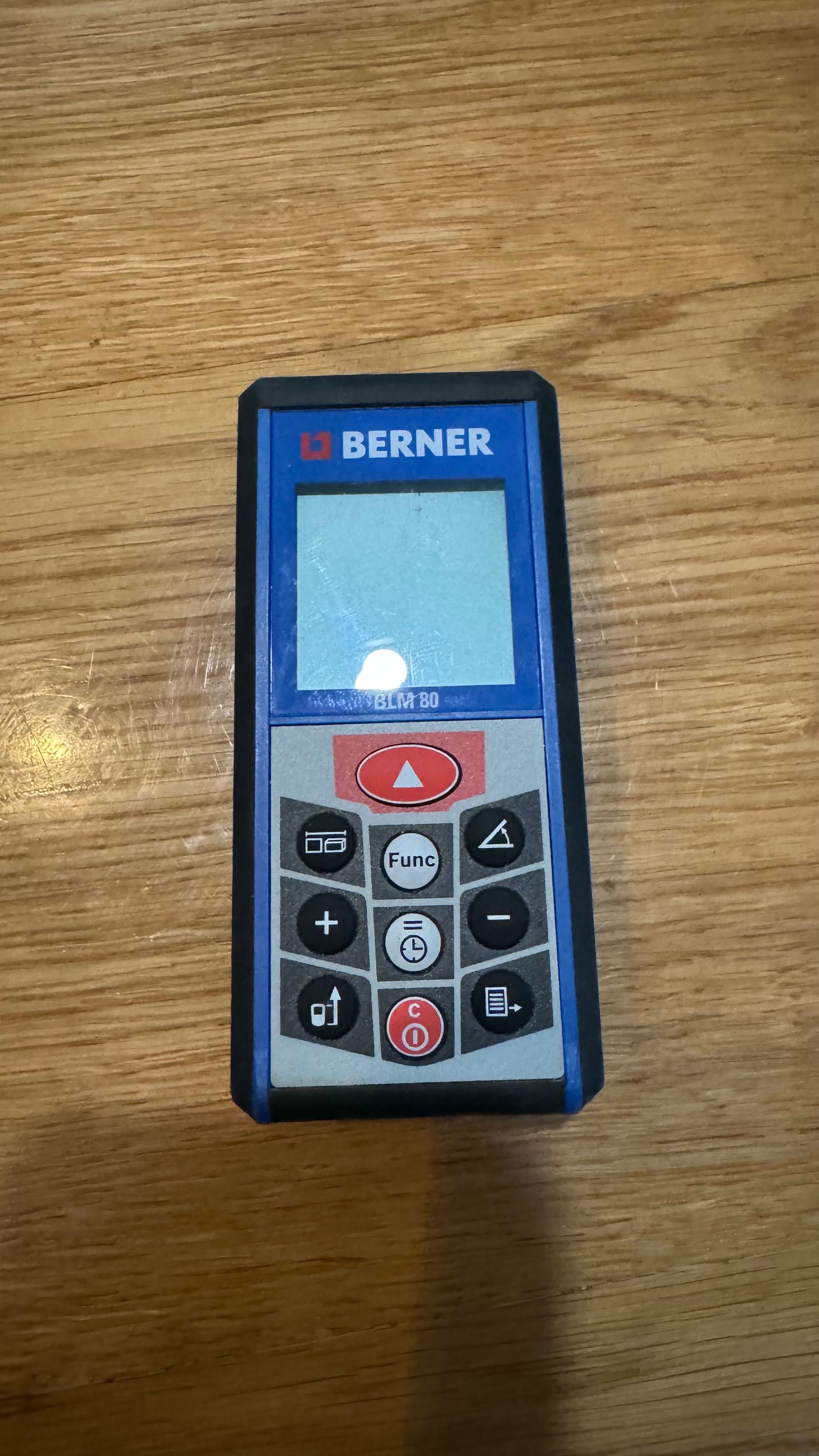 Dalmierz laserowy Berner BLM80