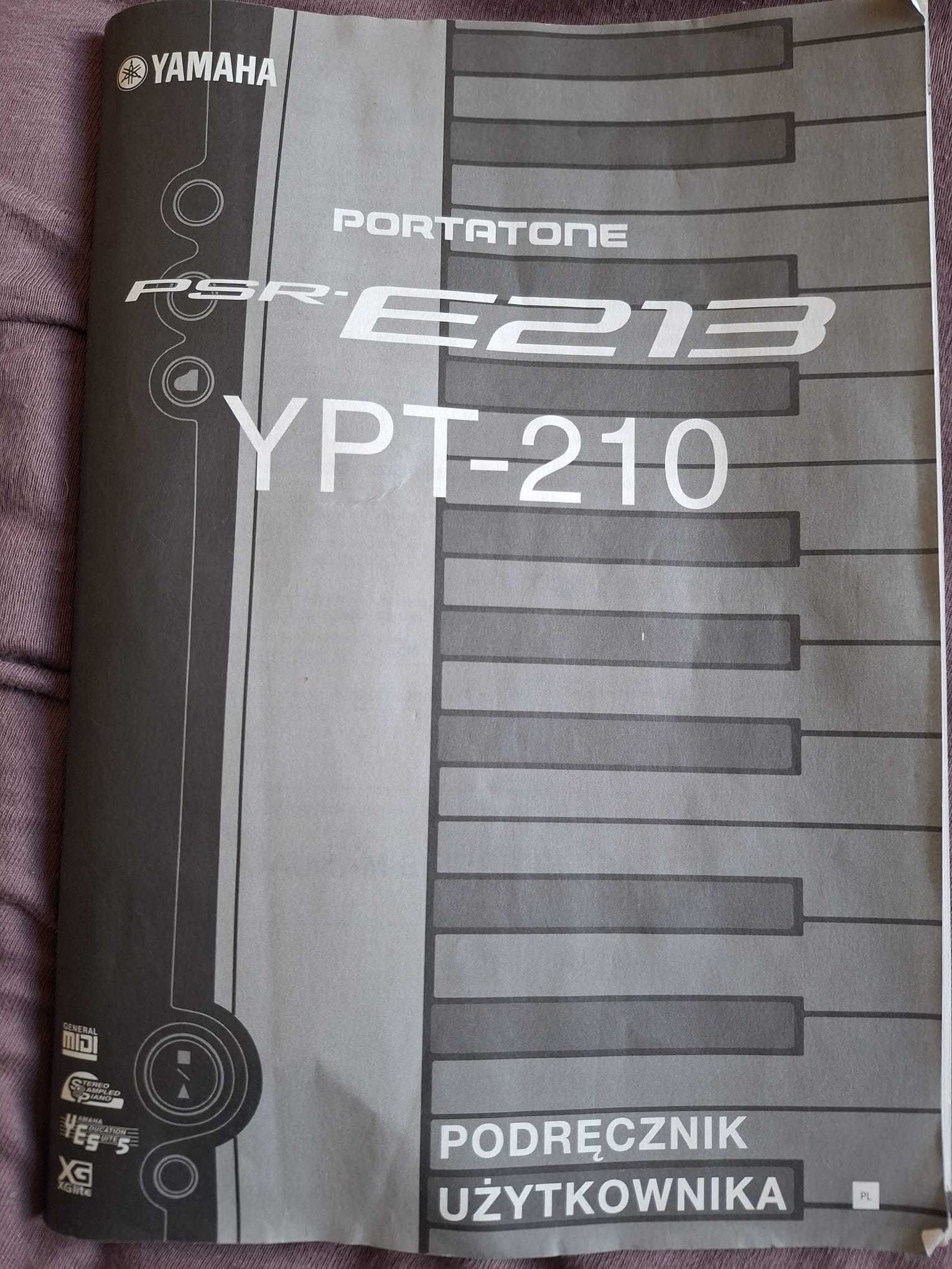 organy elektroniczne - keyboard Yamaha Portatone YPT-210 , YPT 210