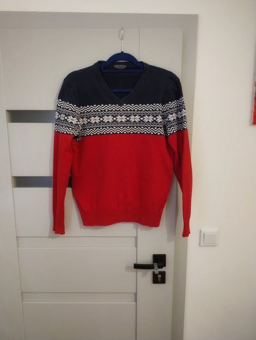 Sweter zimowy męski M