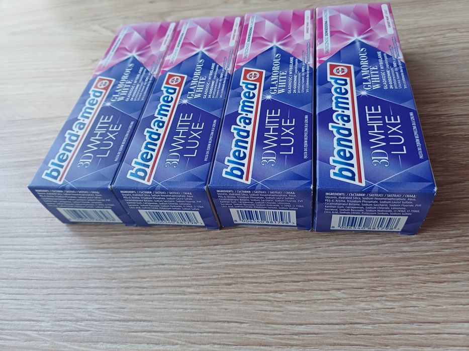 4x NOWA pasta Blend-a-med Glamorous White