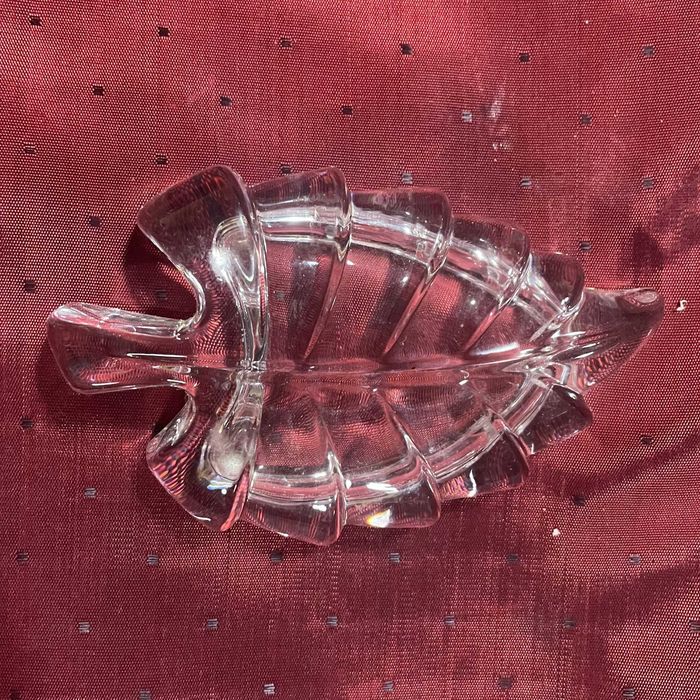 Peça de cristal em forma de folha RCR (ROYAL CRYSTAL ROCK ITALIA)