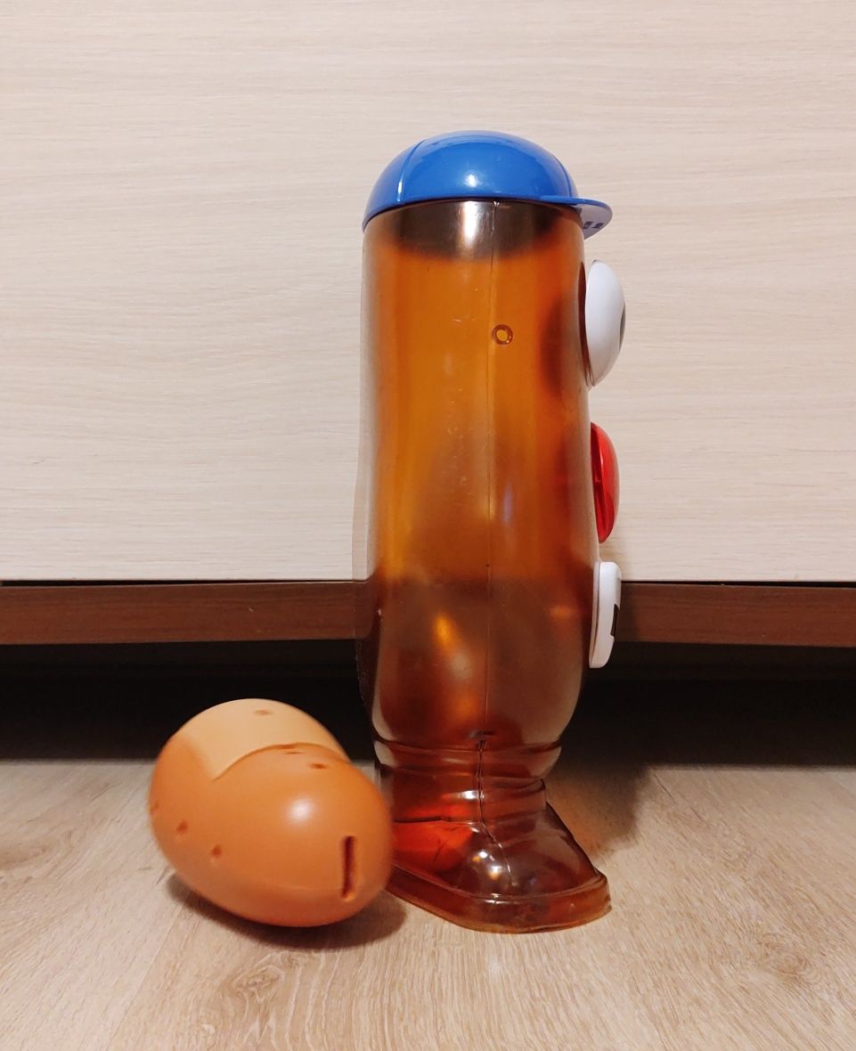Pojemnik na zabawkę ziemniak, bulwa. Toy Story. Można doczepiać elem.