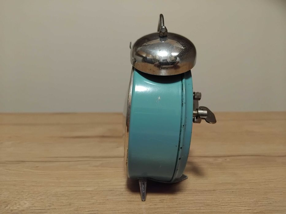 Poltik budzik polski zegar ponad 50 letni sprawny