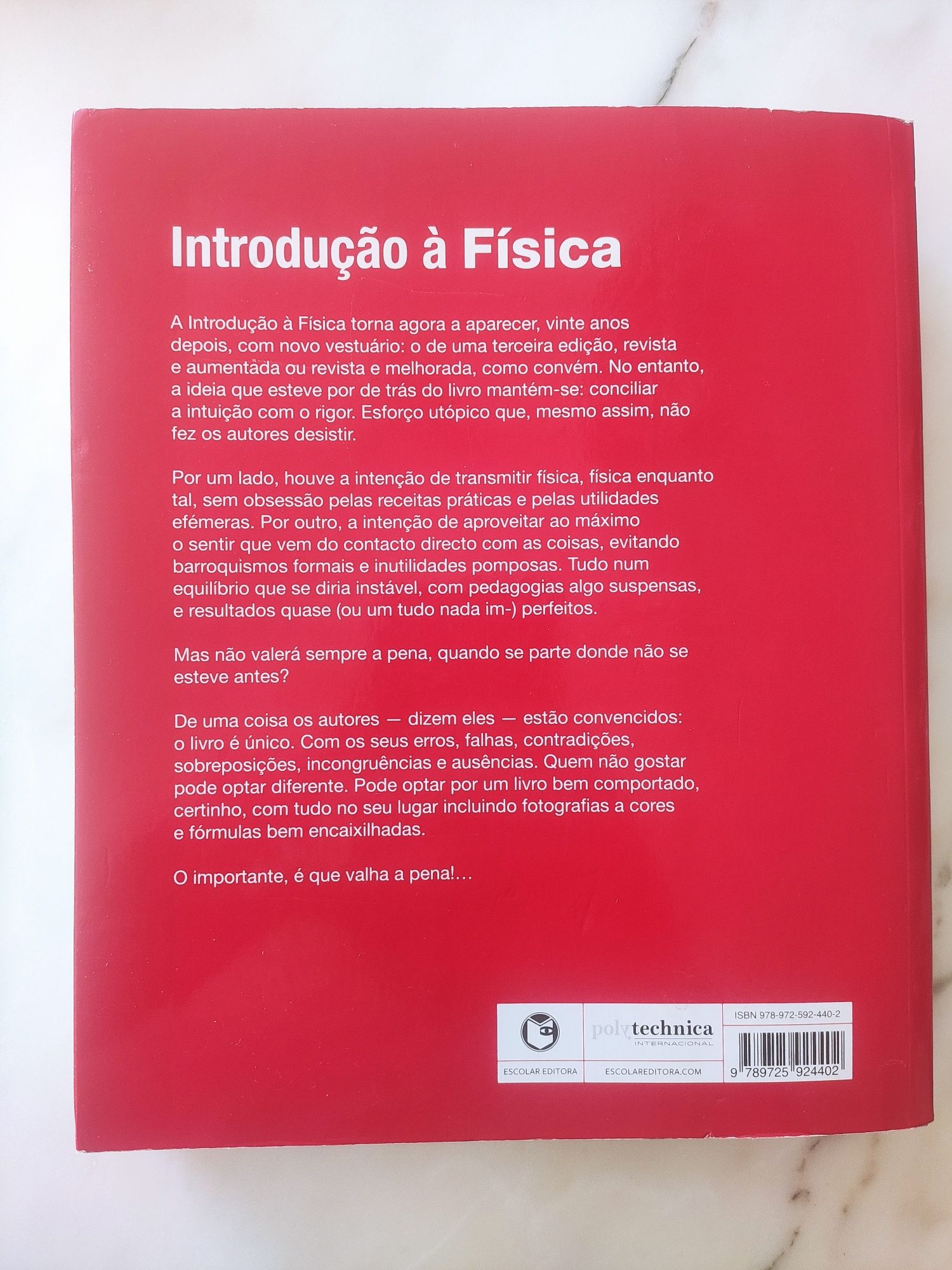 Livro Introdução à Física