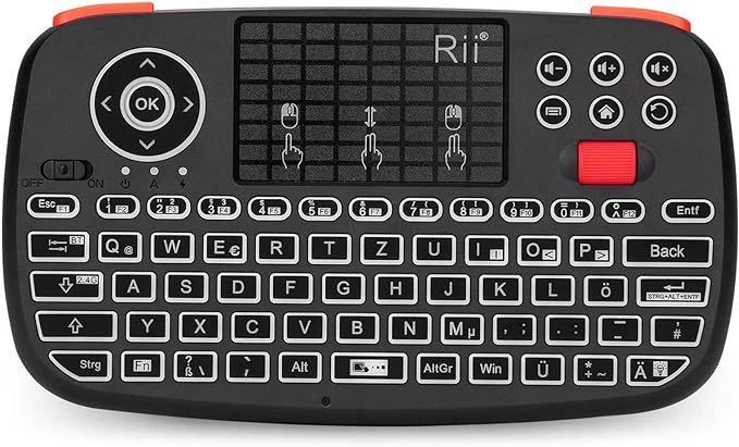 rii klawiatura bluetooth z touchpadem