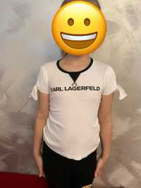 Koszulka tshirt dla dziewczynki Karl Lagerfeld 114cm/6 lat