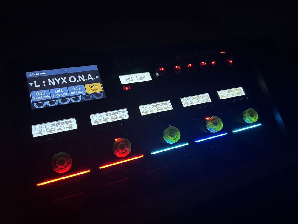 Zoom g 11 procesor gitarowy