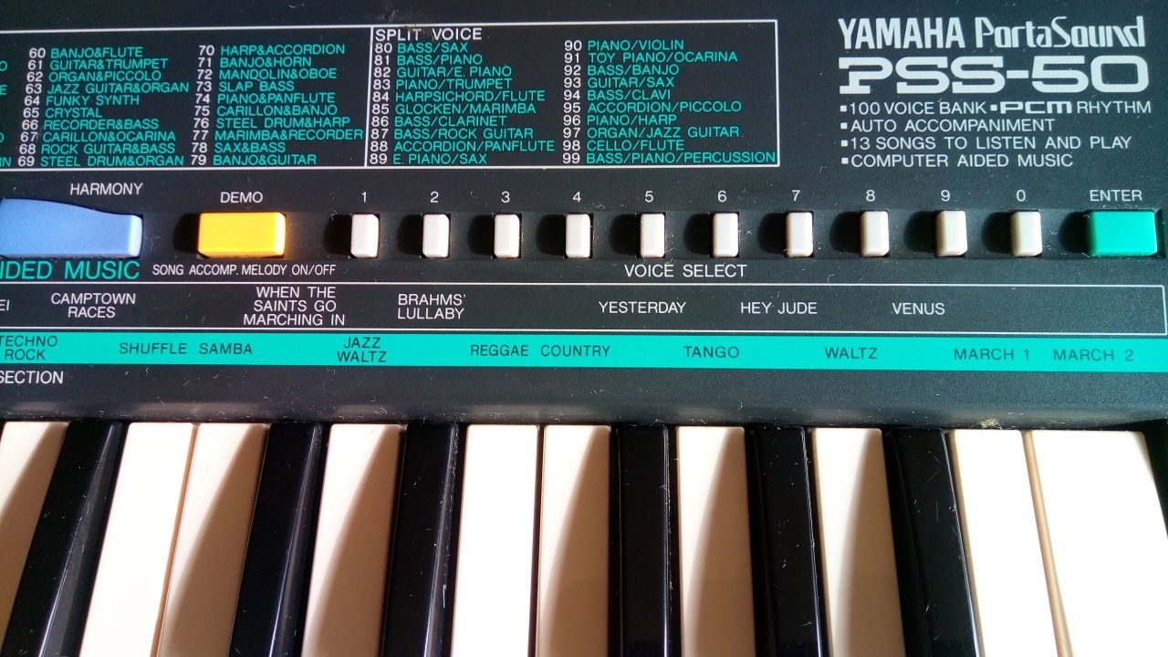 Teclado Yamaha PSS- 50