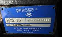 Dana Spicer 223/89 Most do maszyn