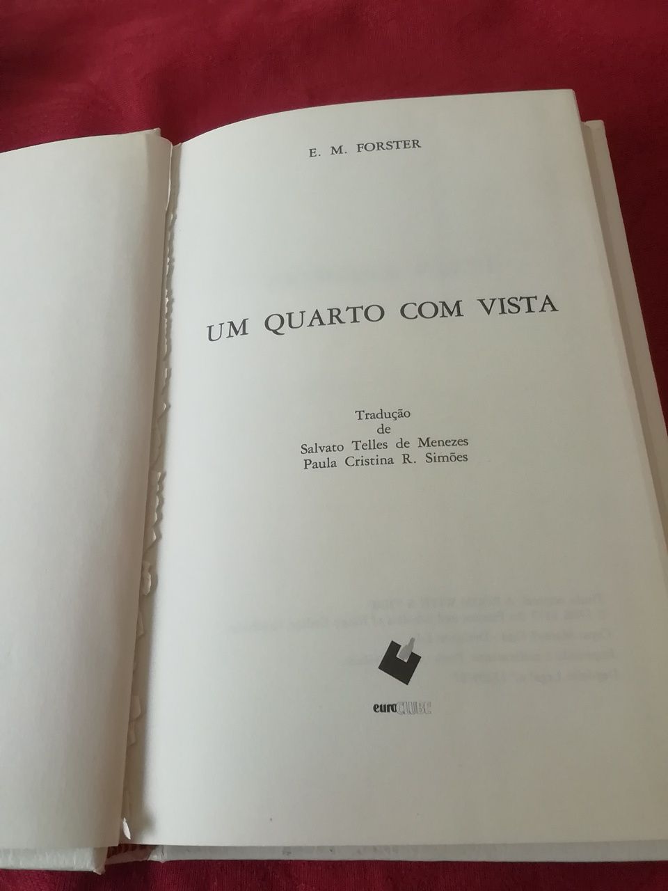 Um quarto com vista de Edward Morgan Forster, usado