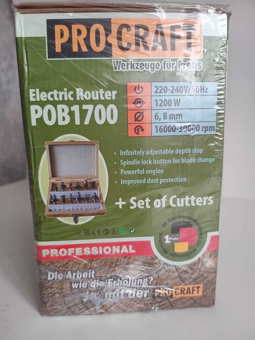Лобзик ProСraft 1150 1300 фрезер1700 Интерскол