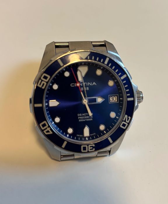 Zegarek Certina DS Action Precidrive wodoodporność 300m
