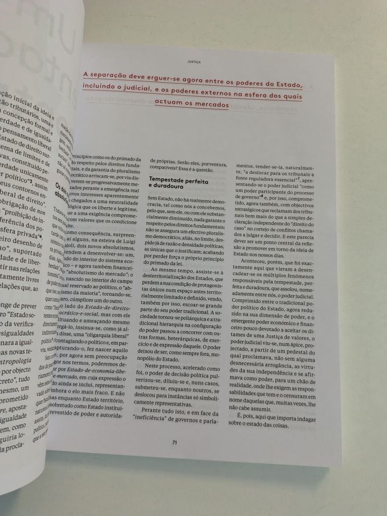 Revista XXI ter opinião