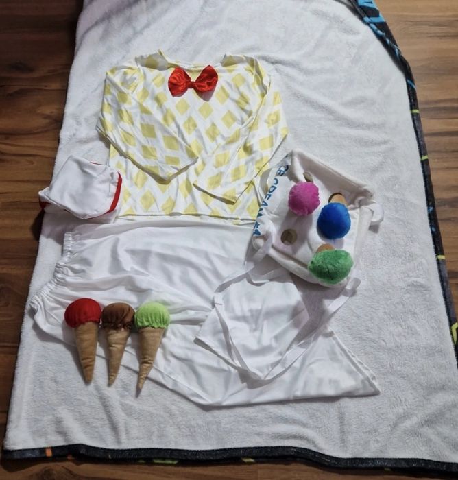 Przebranie sprzedawca lodów