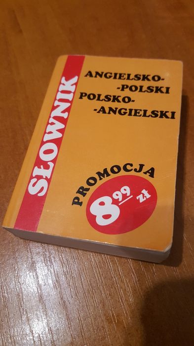 Kieszonkowy słownik polsko angielski / angielsko polski, książka