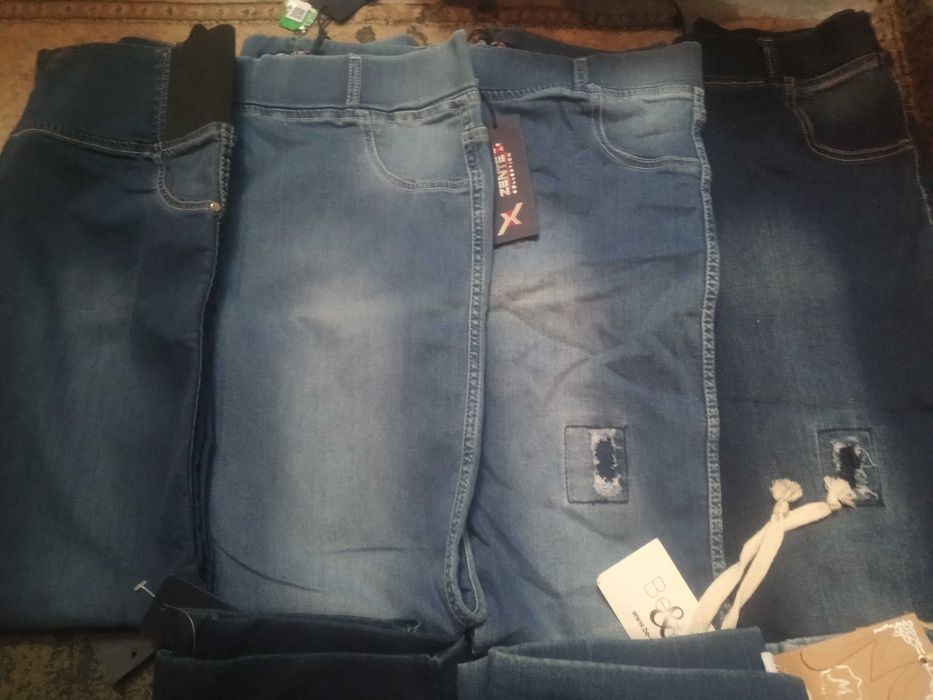 Spodnie Zentex Wysoki Stan streczowane mix fason 3 xl