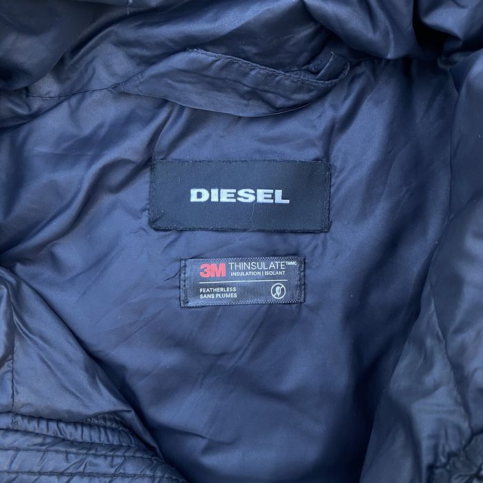 Пуховик Diesel на утяжках