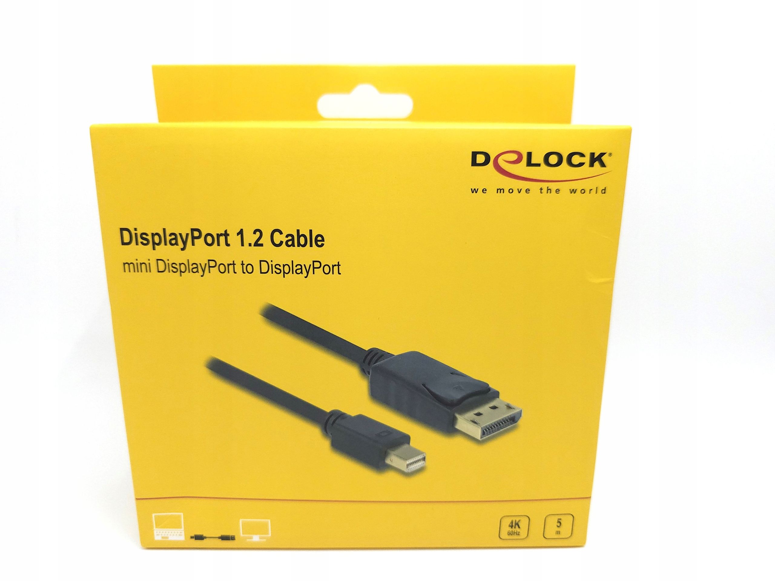 Kabel Delock 83479 mini DisplayPort - DisplayPort 1,8m 4K 30Hz
