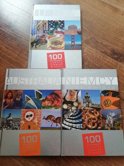 Książki z serii Cuda Świata - Australia, USA, Niemcy