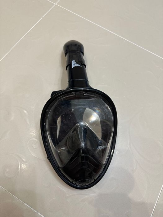 Маска для плавання повнолицева з трубкою