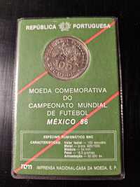 Moeda comemorativa Mexico 86