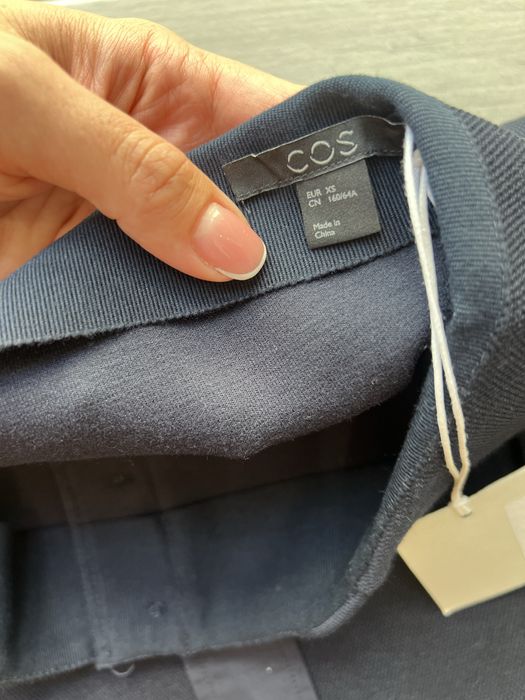 Юбка COS синя осіння